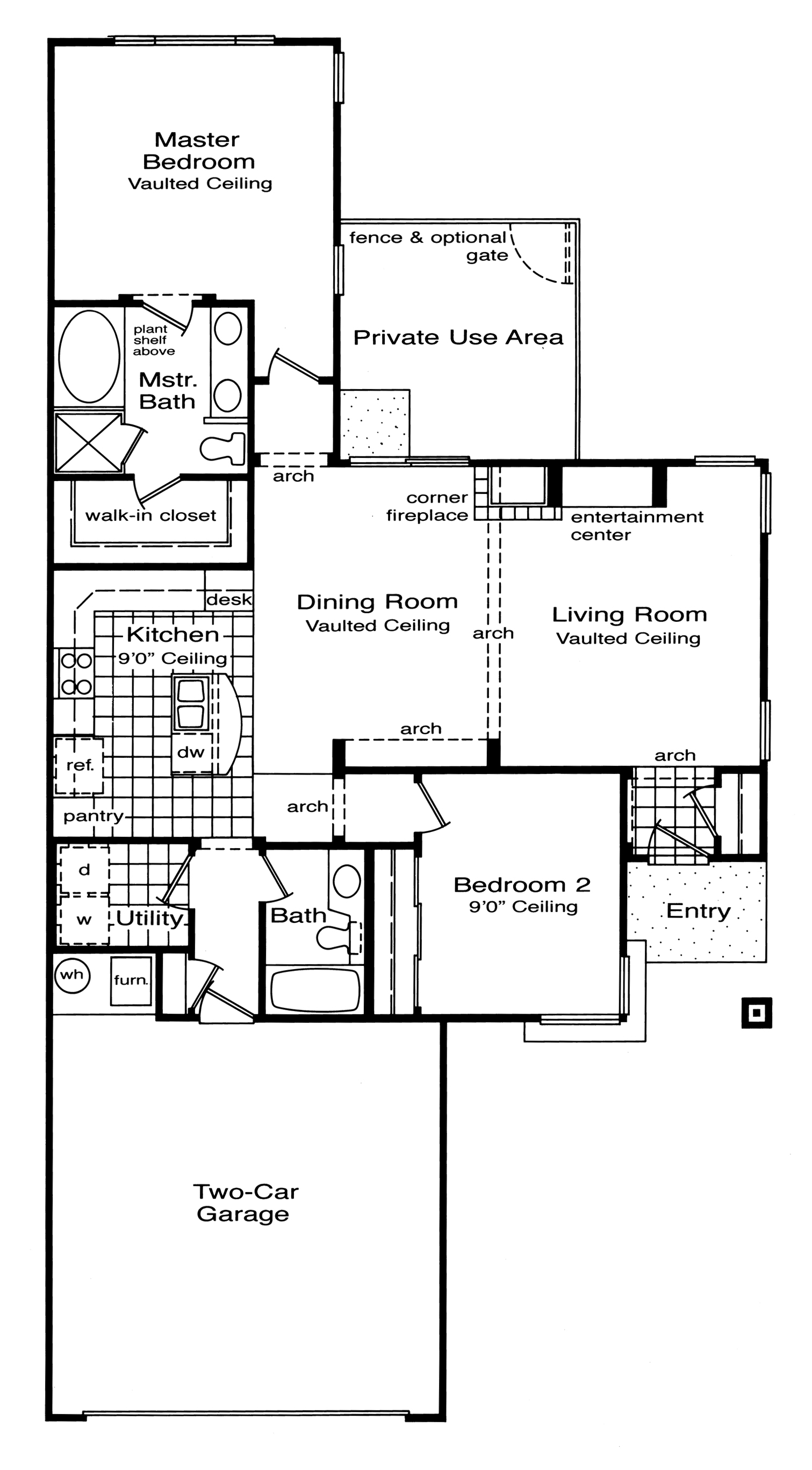 Cottage Grove, Aurora Condos and Townhomes Floorplan Aspen