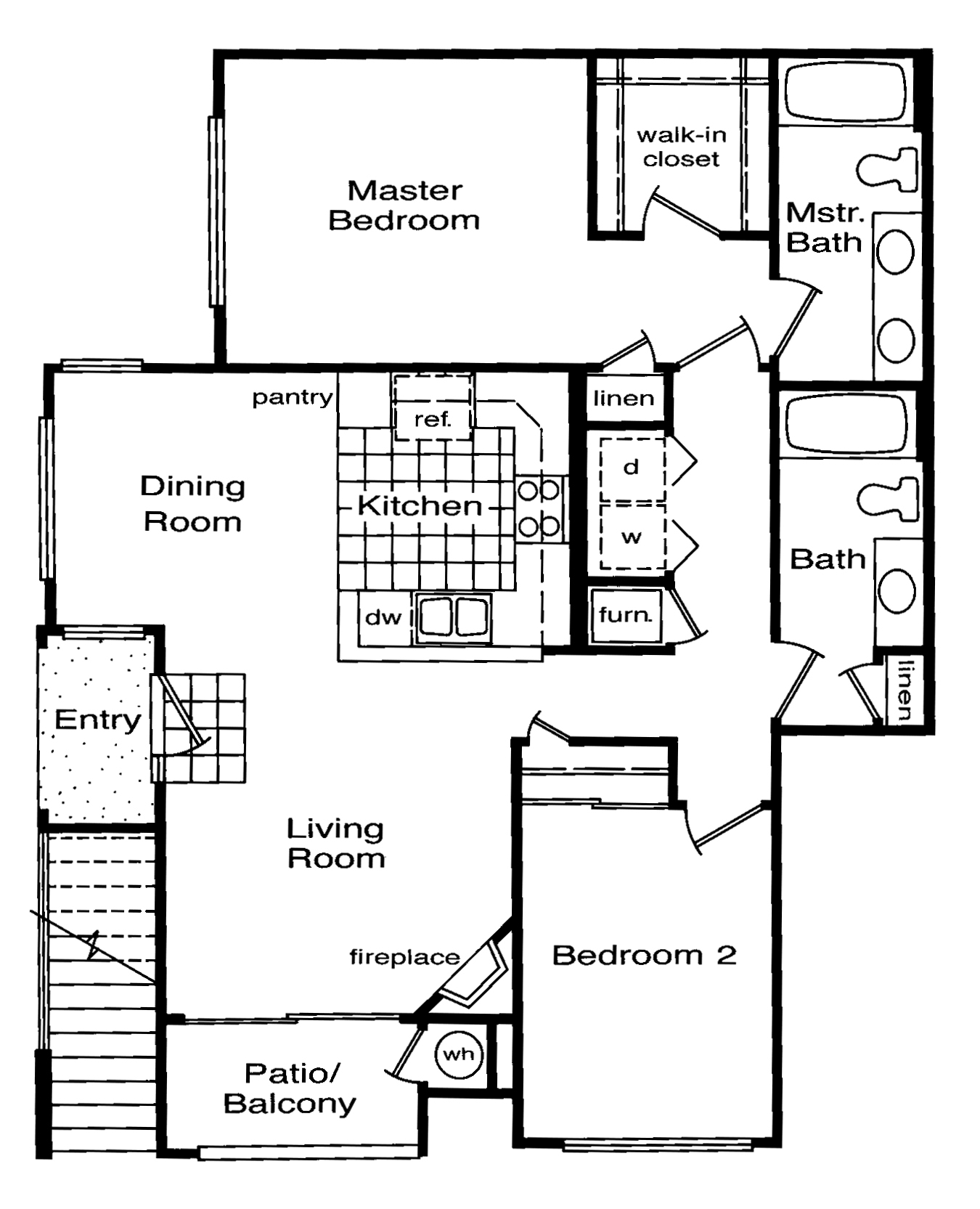 Cottage Grove, Aurora Condos and Townhomes Floorplan